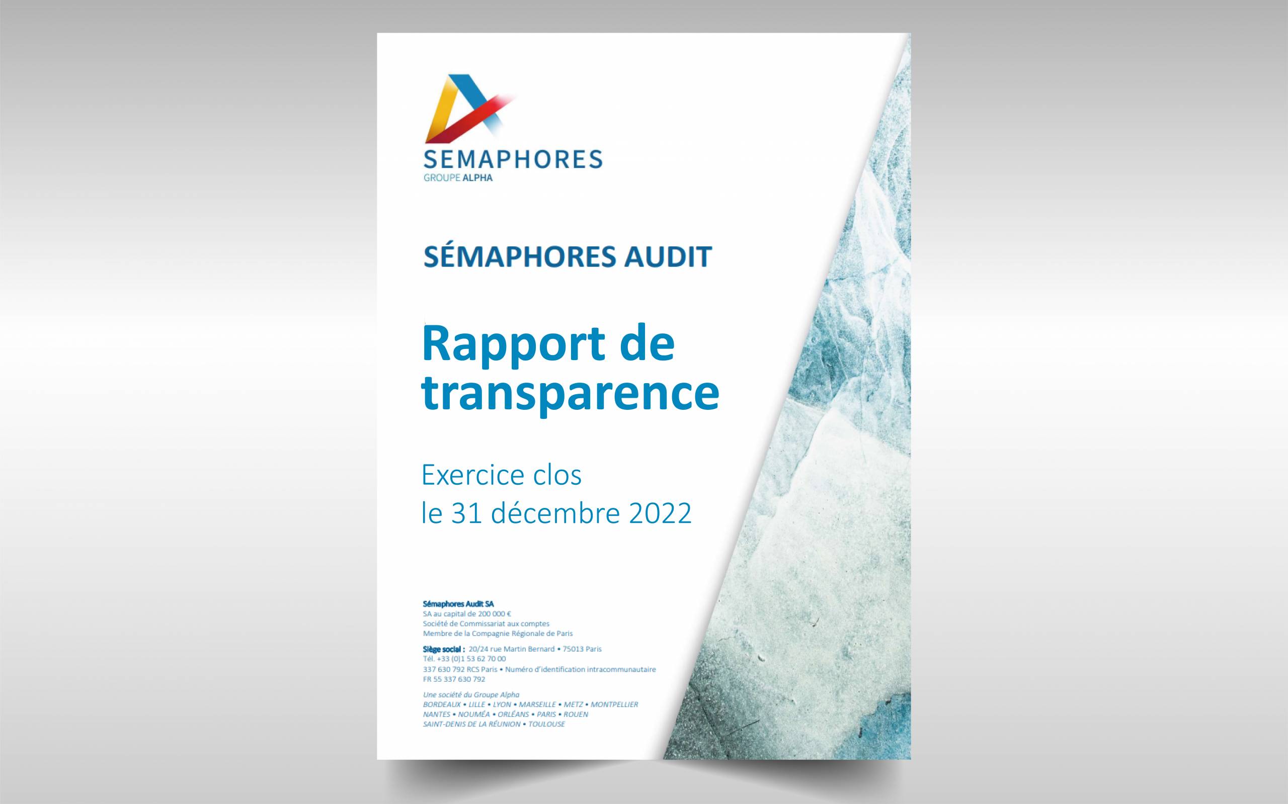 Audit : Sémaphores publie son rapport de transparence 2022
