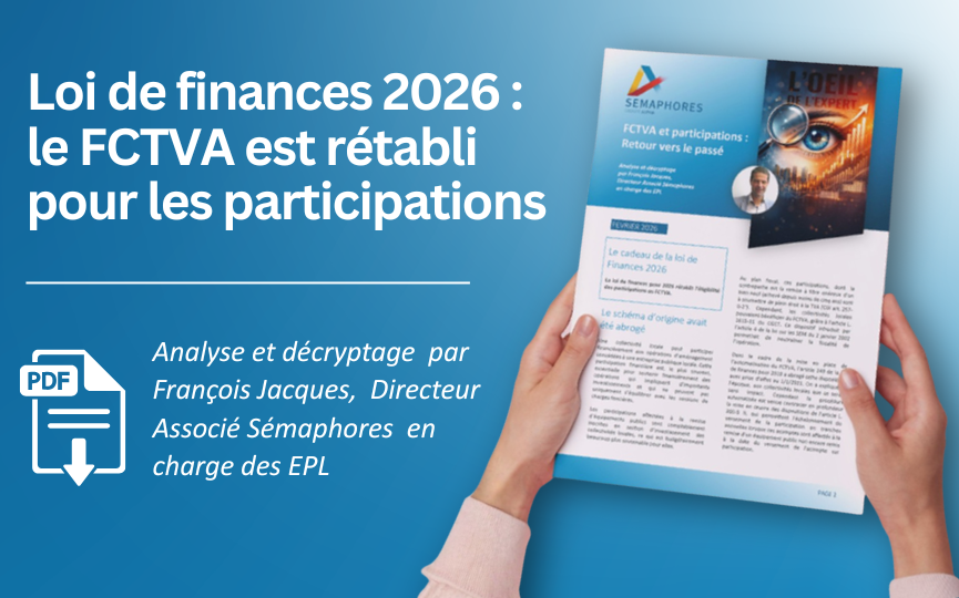 Décryptage - FCTVA et participations : Retour vers le passé Décryptage - FCTVA et participations : Retour vers le passé