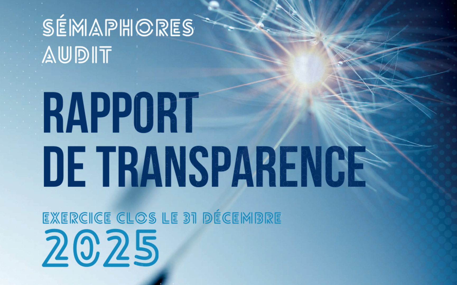 Audit : Sémaphores publie son rapport de transparence 2025
